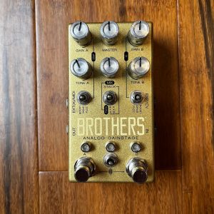 Chase Bliss Audio Brothers Analog Gain Stage 2017 - 2018 - Gold